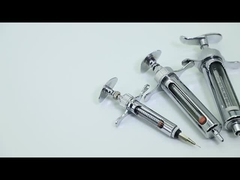 工場価格 8G メタル獣医用注射器 高精度 C型